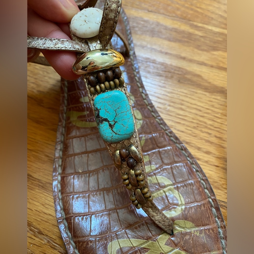 Sam Edelman thing flats beaded - Picture 3 of 5